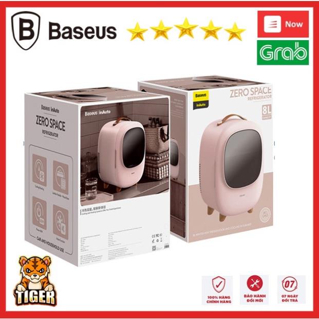 Tủ lạnh mini Baseus dung tích 8L, hai chế độ nóng / lạnh, Bảo quản mỹ phẩm , trữ lạnh đồ uống, dễ dàng mang đi du lịch