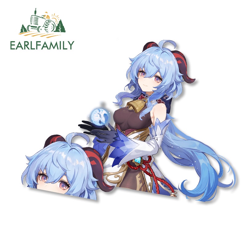Đề Can vinyl Dán Trang Trí Xe Hơi / Xe Máy Chống Thấm Nước 13cm In Hình anime