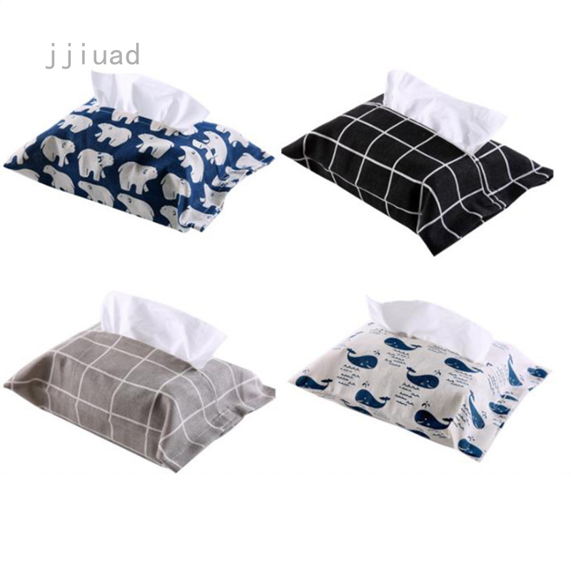 Hộp Đựng Khăn Giấy Họa Tiết Hoạt Hình Dễ Thương Tiện Lợi