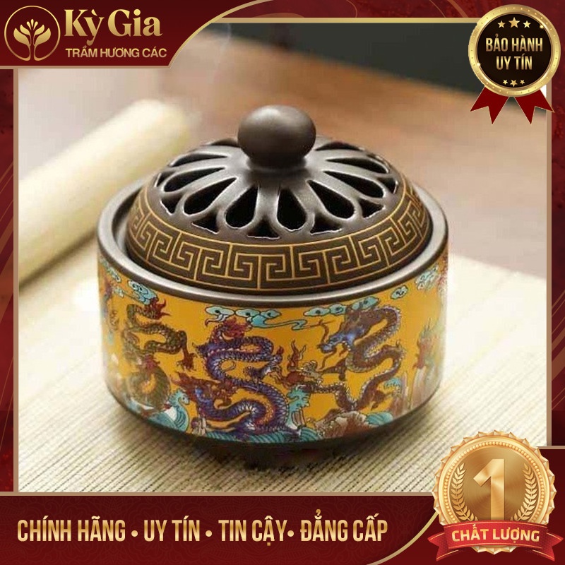 Lư Đốt Nhang Trầm Kỳ Gia