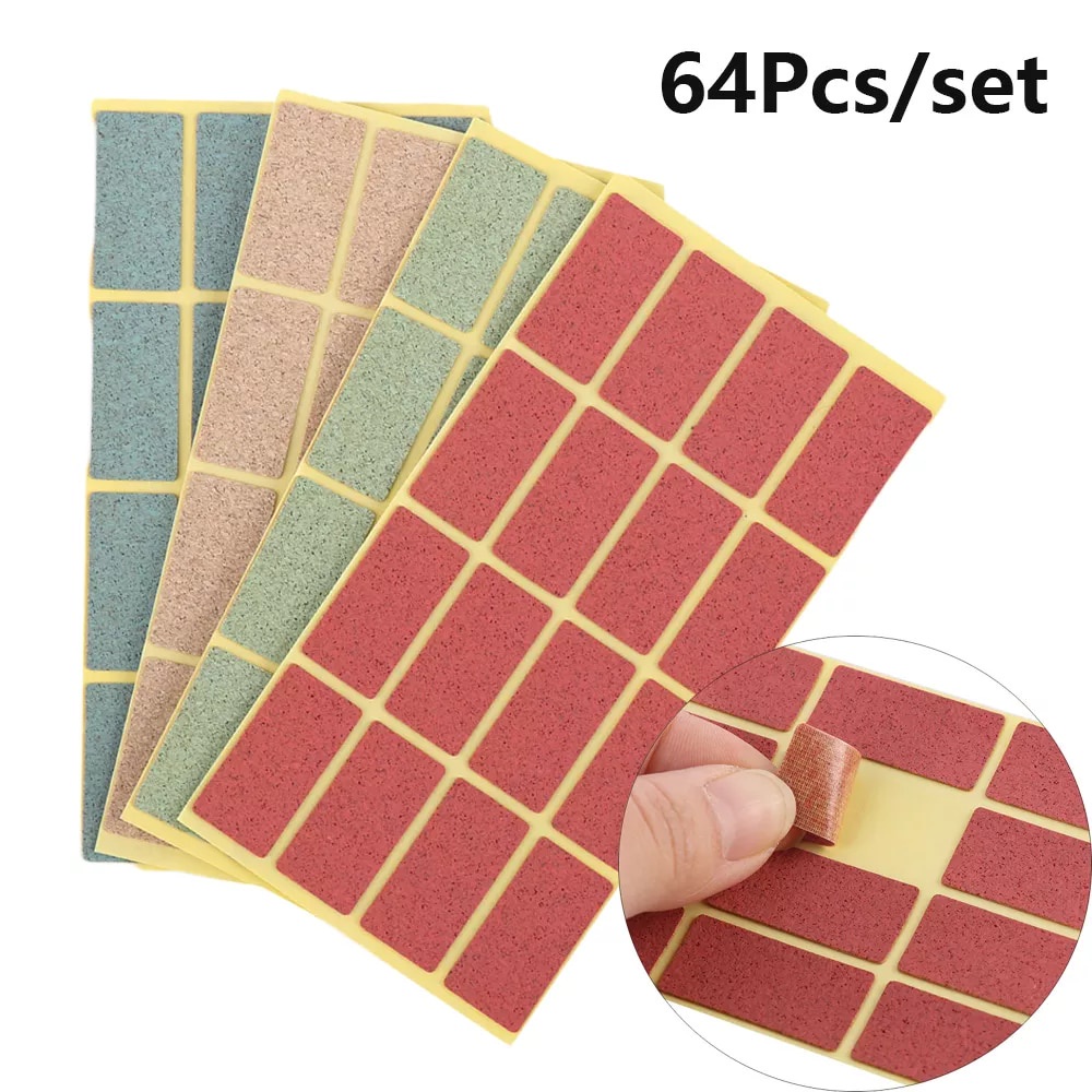 Set 64 nhãn dán lọ đựng thực phẩm chống nước tiện dụng đẹp mắt