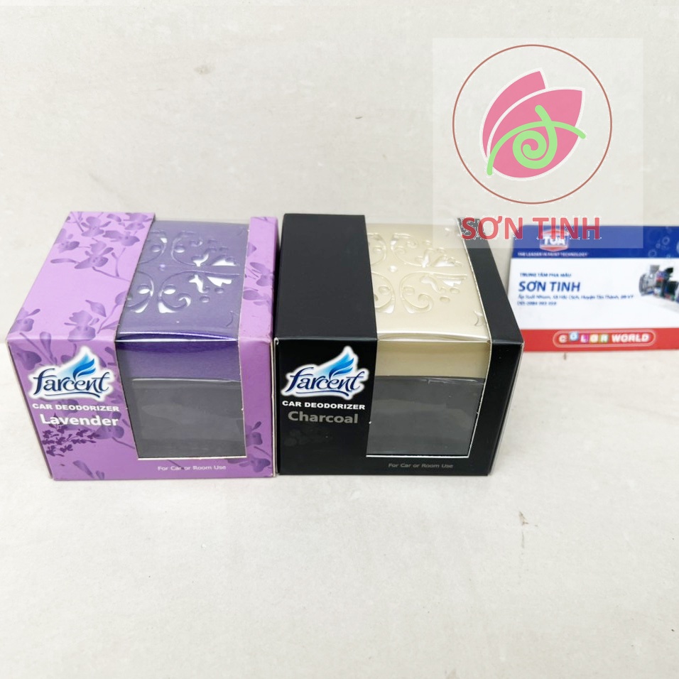 Sáp Thơm Dùng Trong Xe ÔTô Farcent Car Deodorizer 120G