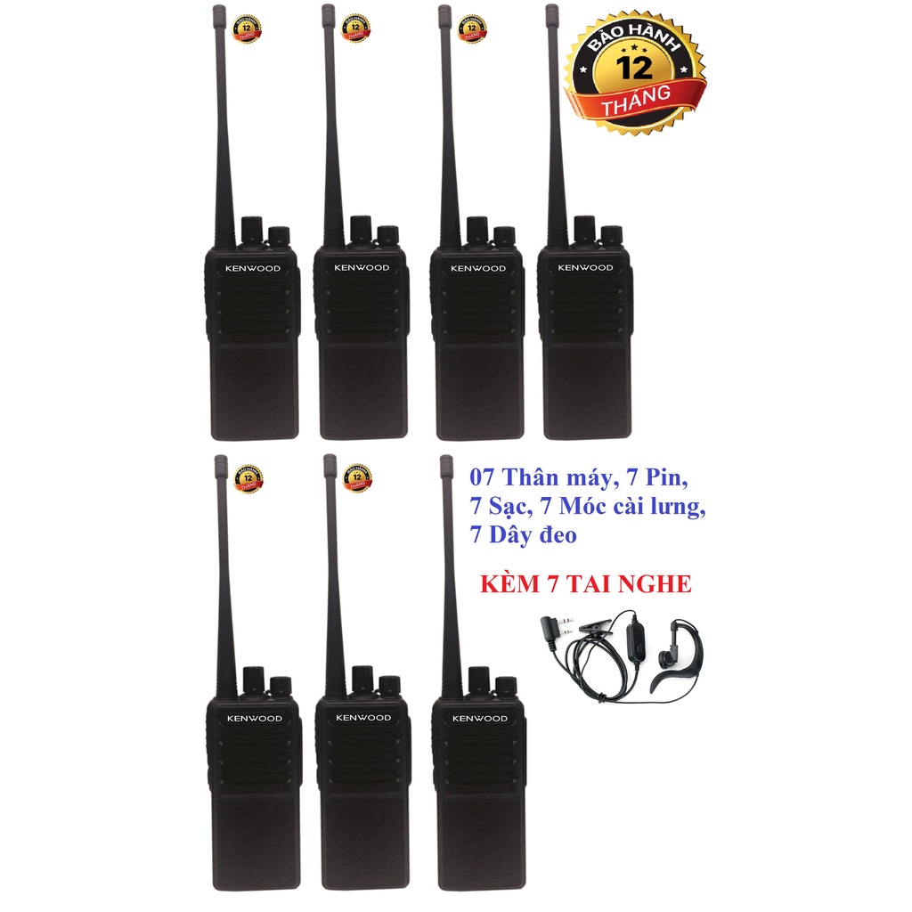 Bộ 7 Bộ đàm Kenwood TK3390