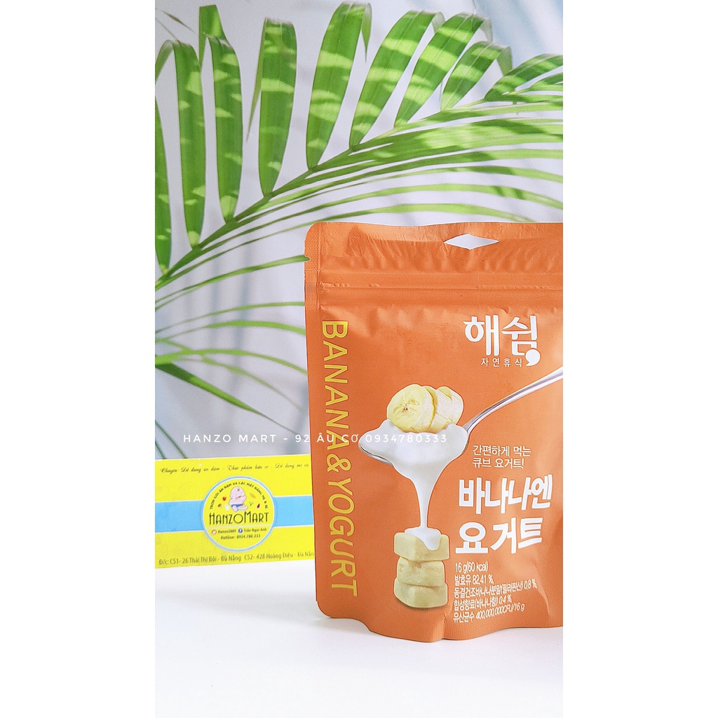 Sữa chua khô sấy lạnh Haeswim Hàn Quốc cho bé ăn dặm