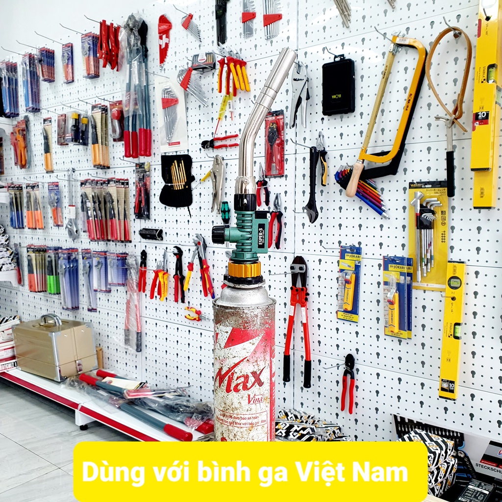 Khò ga Nhật Prince ESPER-3 Made In Japan hàn ống đồng đường kính 19 mm dày 3mm