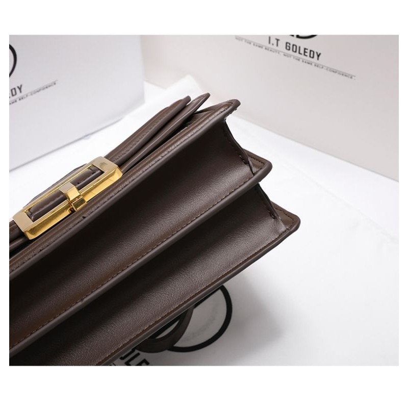 Túi Xách Nữ I.T GOLEDY HONGKONG da bò cao cấp, mẫu mới 2021