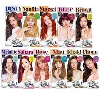 Thuốc nhuộm tóc Blackpink MISE EN SCENE Hello Bubble Foam Color