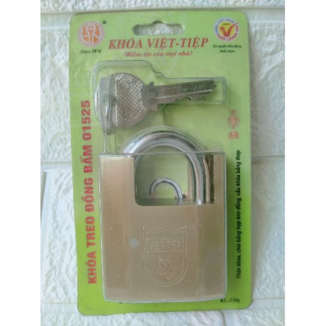 Ổ khoá Việt Tiệp chống cắt, chống trộm