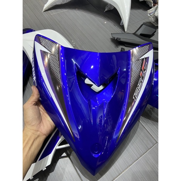Dàn áo Exciter 135 xanh trắng chính hãng tem Lc - 5số có sẵn tem
