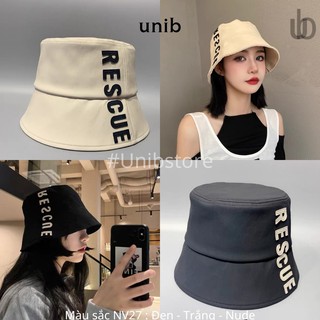 [Mã SKAMLTSM9 giảm 10% đơn 99K] Mũ bucket trơn ❤️ Nón tai bèo vành cụp nhiều màu sắc form unisex nam nữ - Unib