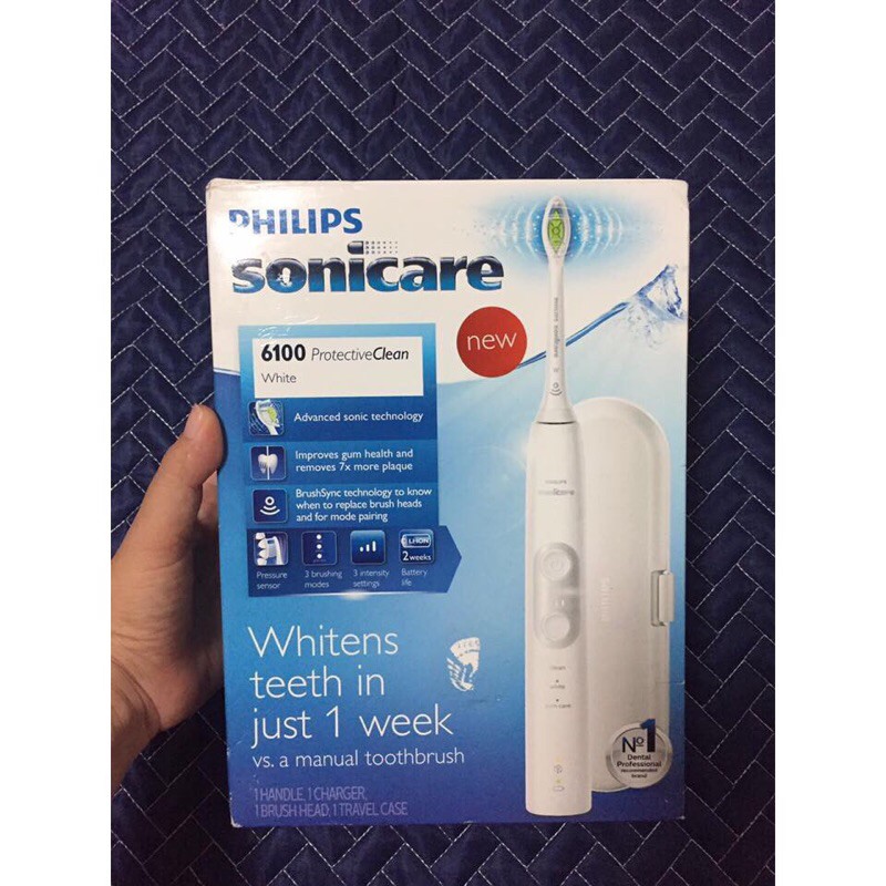 Bàn chải điện Philips Sonicare ProtectiveClean 6100