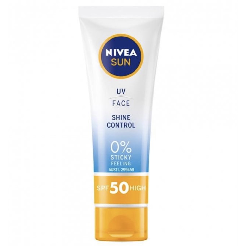 KEM CHỐNG NẮNG NIVEA SUN UV FACE SOOTHING SENSITIVE , YOUNG AGE , SHINE CONTROL SPF50