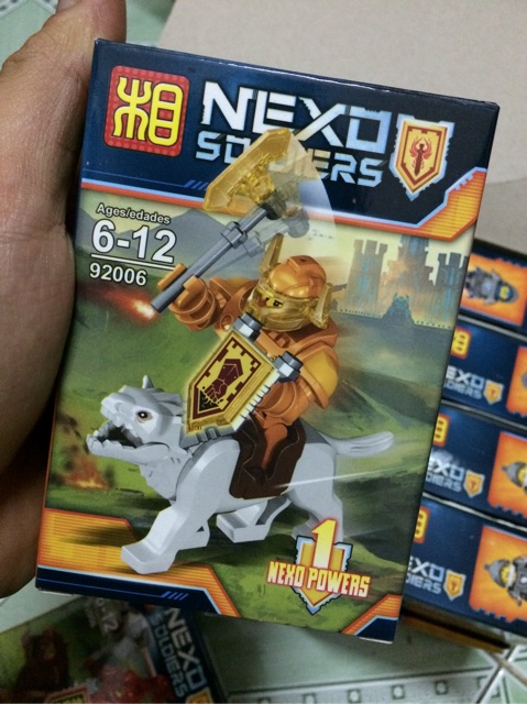 Mẫu Mô Hình Lego Jual LeLe 92006(1-6) Nexo Knights