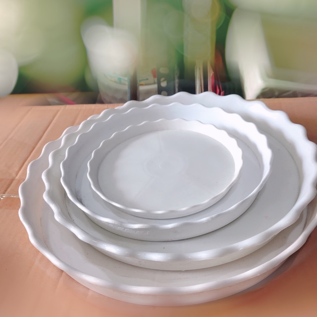 Đĩa lót chậu cây cao cấp dày dặn