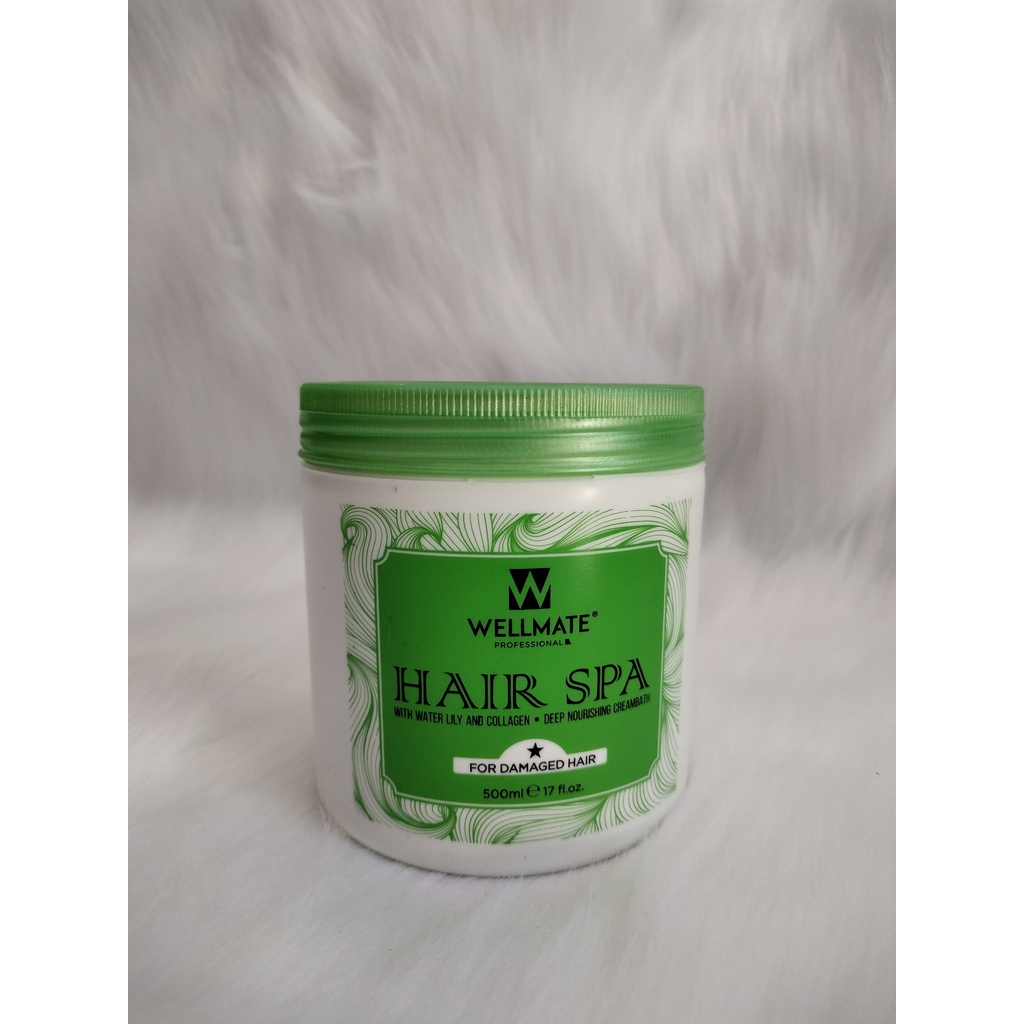 Dầu hấp tóc siêu mượt Wellmate Hair Spa Hấp 1 sao xanh lá