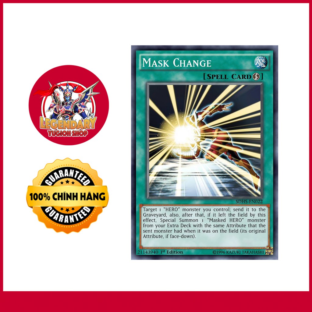 [EN][Thẻ Bài Yugioh Chính Hãng] Mask Change