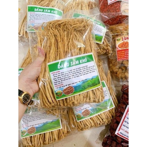 (GIÁ 500GR) Đảng sâm bắc rất tốt cho sức khỏe