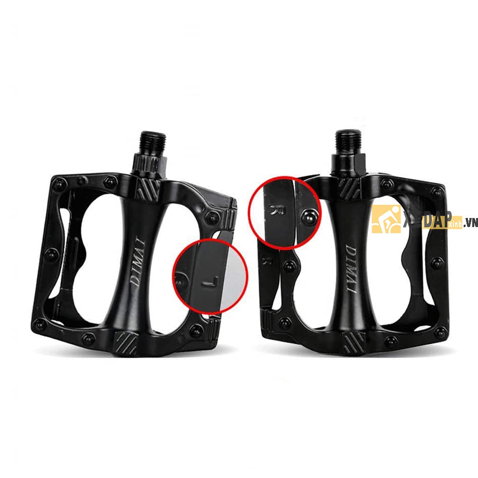 Bàn Đạp Xe Đạp Full Hợp Kim Nhôm Siêu Nhẹ Chống Trượt - Hàng Chính Hãng