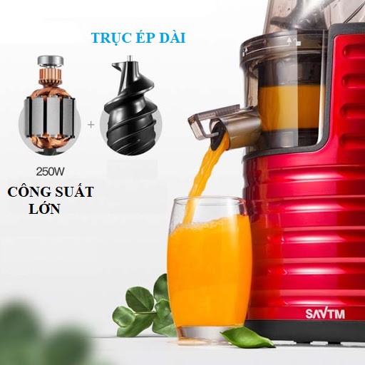 MÁY ÉP CHẬM NGUYÊN QUẢ SAVTM JE35/ JE31 CHÍNH HÃNG