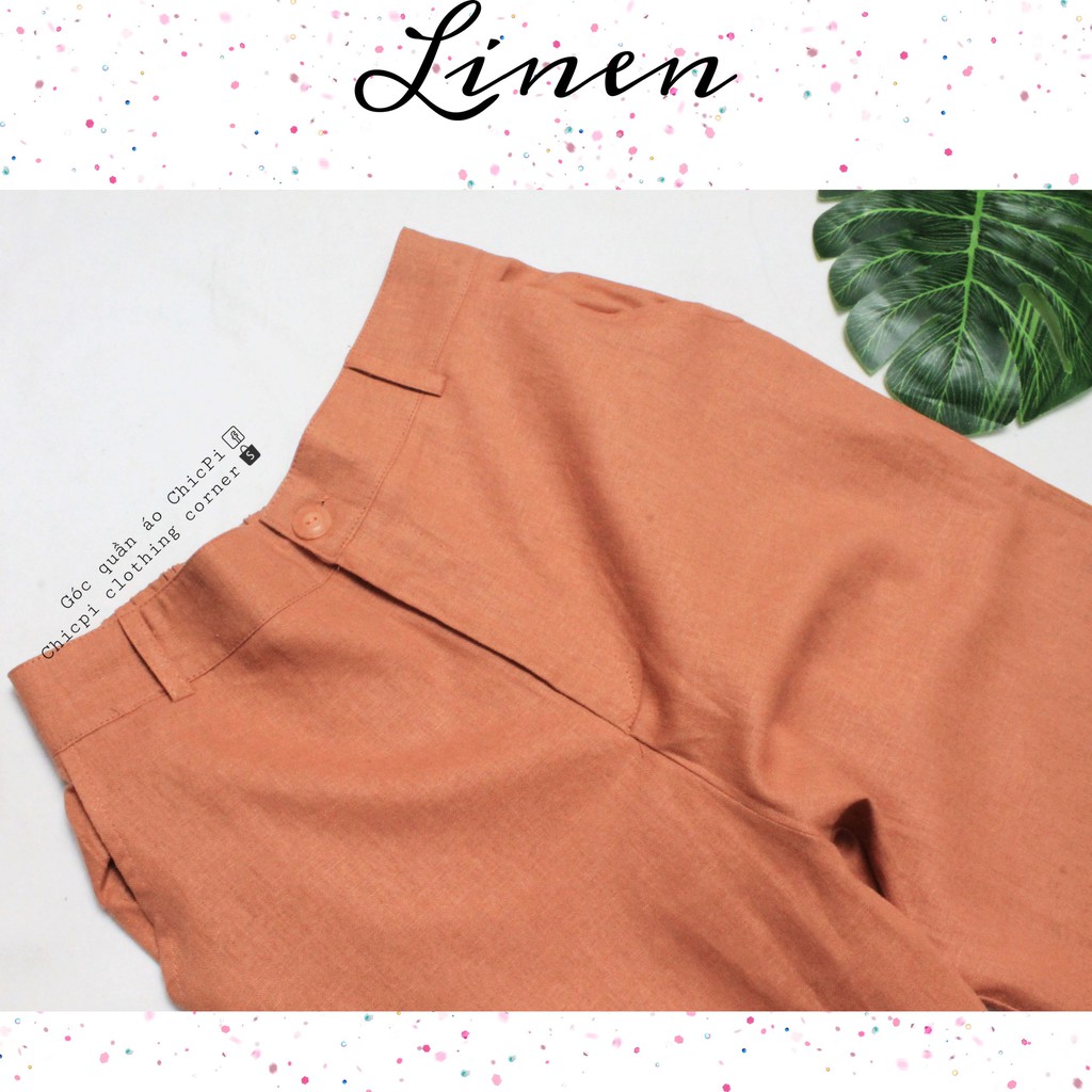 💕 QUẦN ỐNG SUÔNG LINEN SIÊU TRENDY 💕 | BigBuy360 - bigbuy360.vn