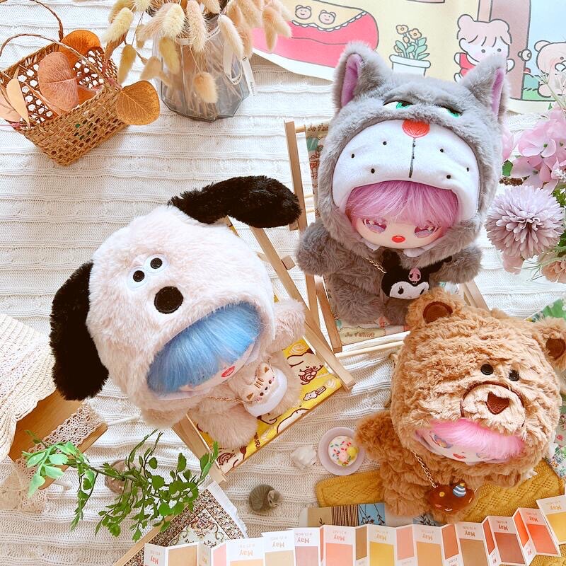 Bộ thú cho doll 20cm