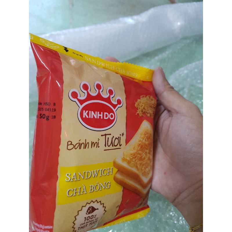 Bánh Mì Sanwich Ruốc Kinh Đô 50g | BigBuy360 - bigbuy360.vn