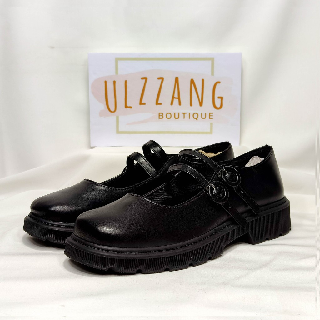 Giày Lolita đế cao giày Mary Jane Ulzzang đế cao quai ngang 4cm sang chảnh (MJ-07) | BigBuy360 - bigbuy360.vn