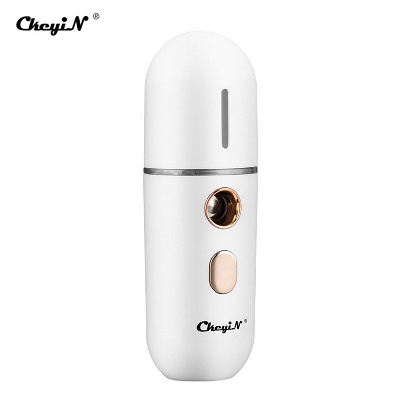[Mã FMCGMALL - 8% đơn 250K] Máy Phun Sương CkeyiN MR540 Tạo Hạt Nano Giữ Ẩm Xông Hơi Da Mặt Nhỏ Gọn
