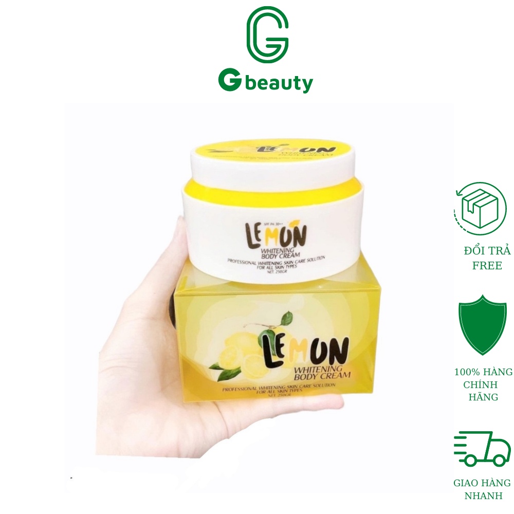  Kem body lemon chanh trắng da hiệu quả | WebRaoVat - webraovat.net.vn