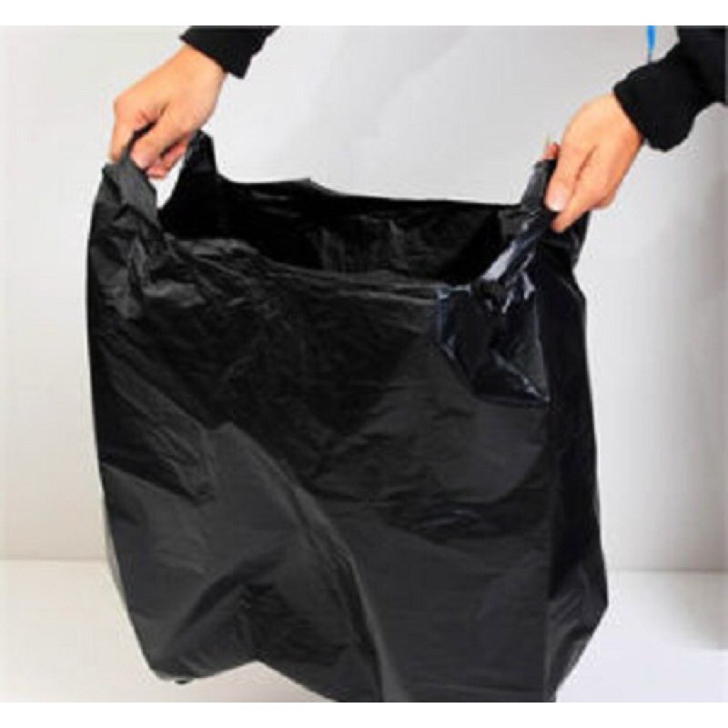 1kg túi nilon Đen gói hàng đẹp , túi rác (bóng dai)