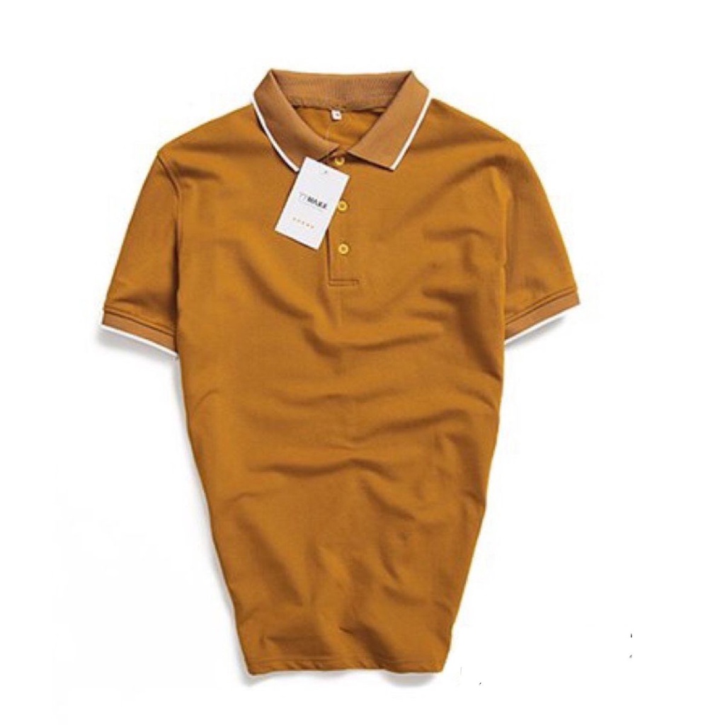 Áo thun nam, áo polo nam có cổ vải cá sấu cotton mềm mịn, thoáng mát 6 màu cao cấp