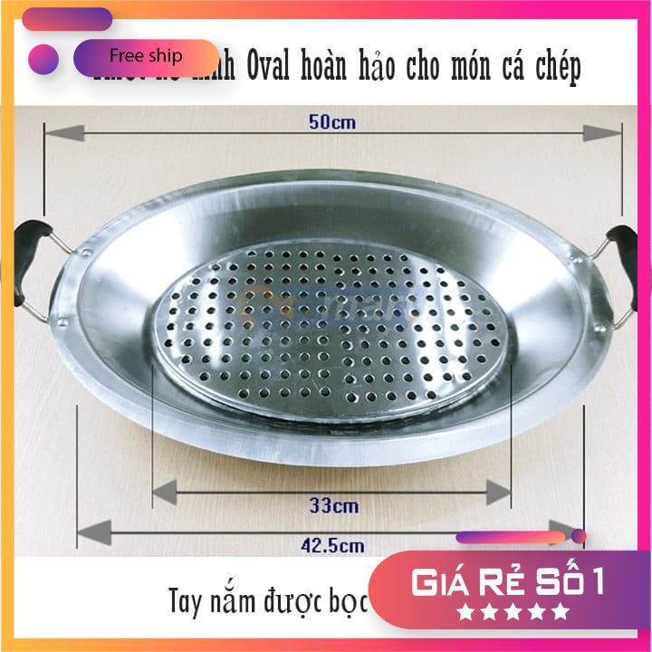 KHAY OM CÁ INOX- khay lẩu cá inox cao cấp [XẢ KHO]