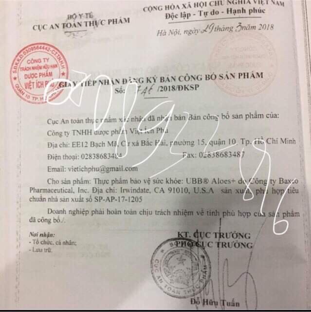 UBB Aloes Vega+(plus)(USA)(đem lại làn da tươi trẻ, sáng mịn,hạn chế rụng tóc, tóc khoẻ mạnh...)(hàng chính hãng) | BigBuy360 - bigbuy360.vn