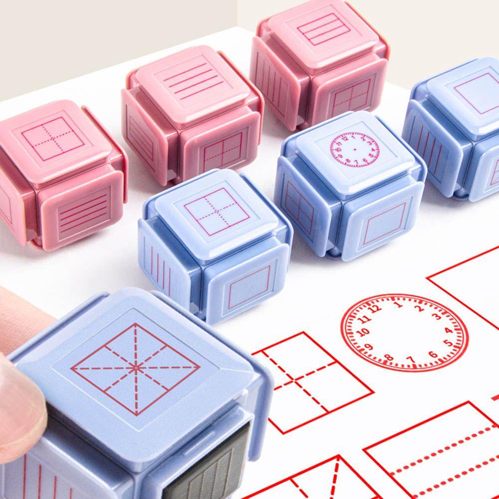 Con Dấu Hình Đồng Hồ Dùng Dạy Học Cho Trẻ Em