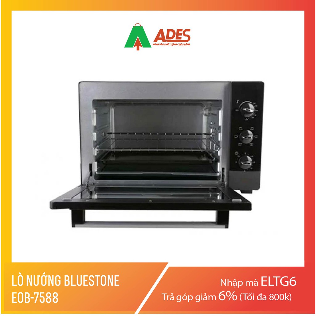 [Mã 154ELSALE2 giảm 7% đơn 300K] Lò Nướng BLUESTONE EOB-7588 | Chính Hãng, Giá Rẻ, Giảm Siêu Sốc 5%