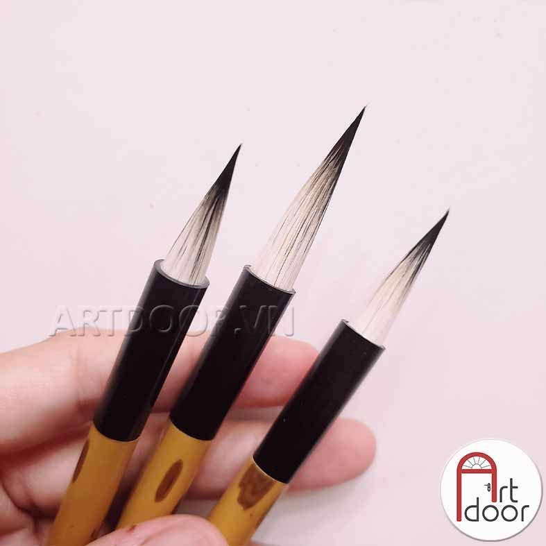 [ARTDOOR] Cọ vẽ đầu Tròn thư pháp ART SECRET lông Ngựa Thỏ (BPR04)