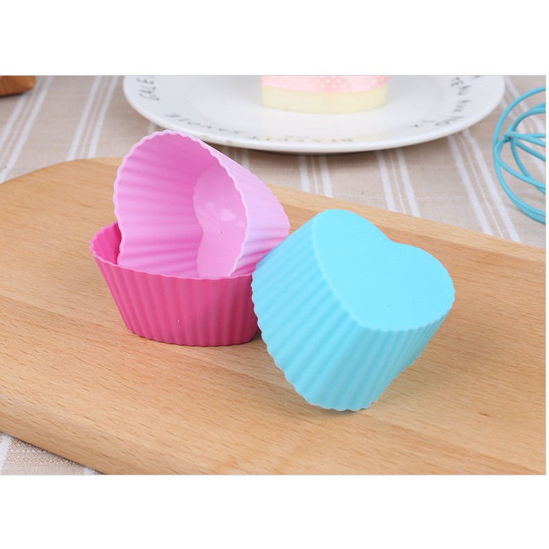 Khuôn cupcake silicon 7cm