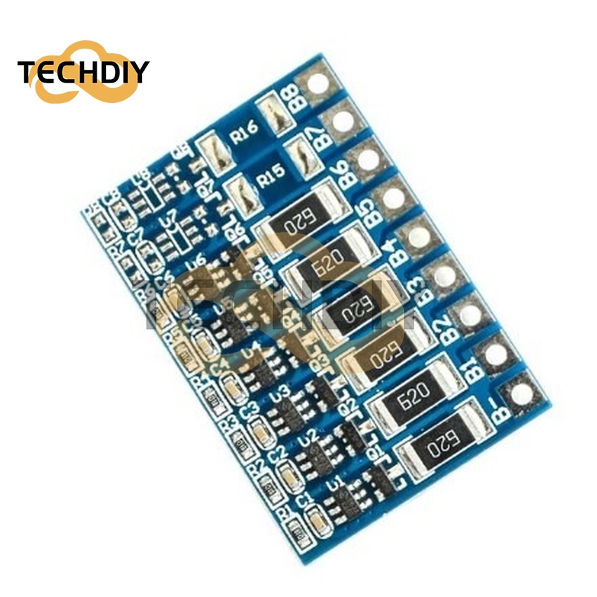 Bảng Mạch Cân Bằng Bảo Vệ Cho Pin Li-ion Lipo 18650 3/4/5/6/7/8S 21V 4.2V 68mA 5S