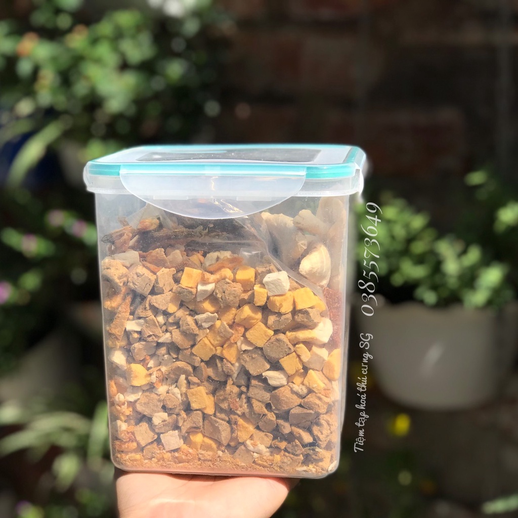 Thịt sấy khô cho mèo chó thú cưng 500gr (12 loại)