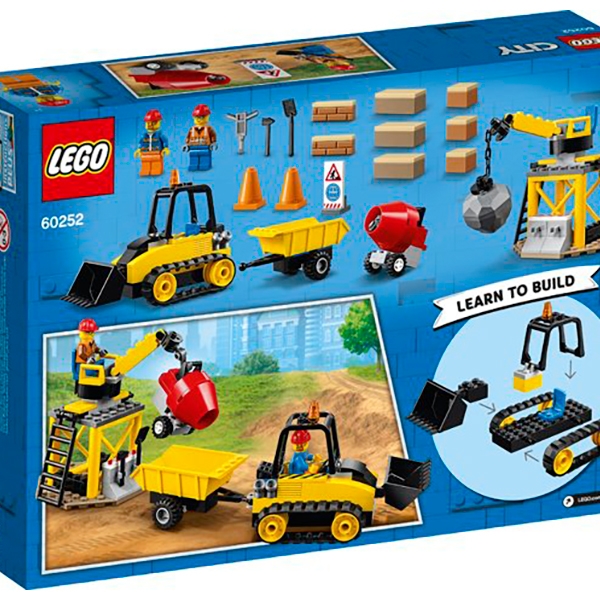 Máy Ủi Công Trình Lego 60252