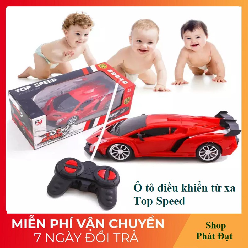 Đồ Chơi Ô Tô - Ô tô đồ chơi điều khiển từ xa lambogini cho bé