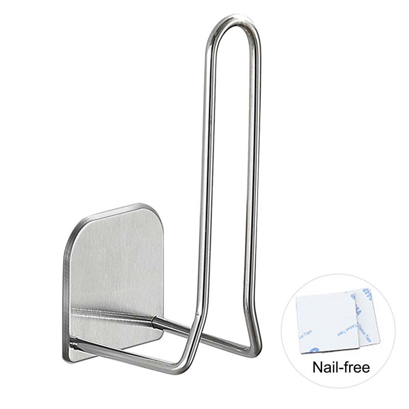 Giá Đỡ Miếng Bọt Biển Rửa Chén Bằng Thép Không Gỉ Tự Dính Tiện Lợi Dành Cho Bồn Rửa Nhà Bếp