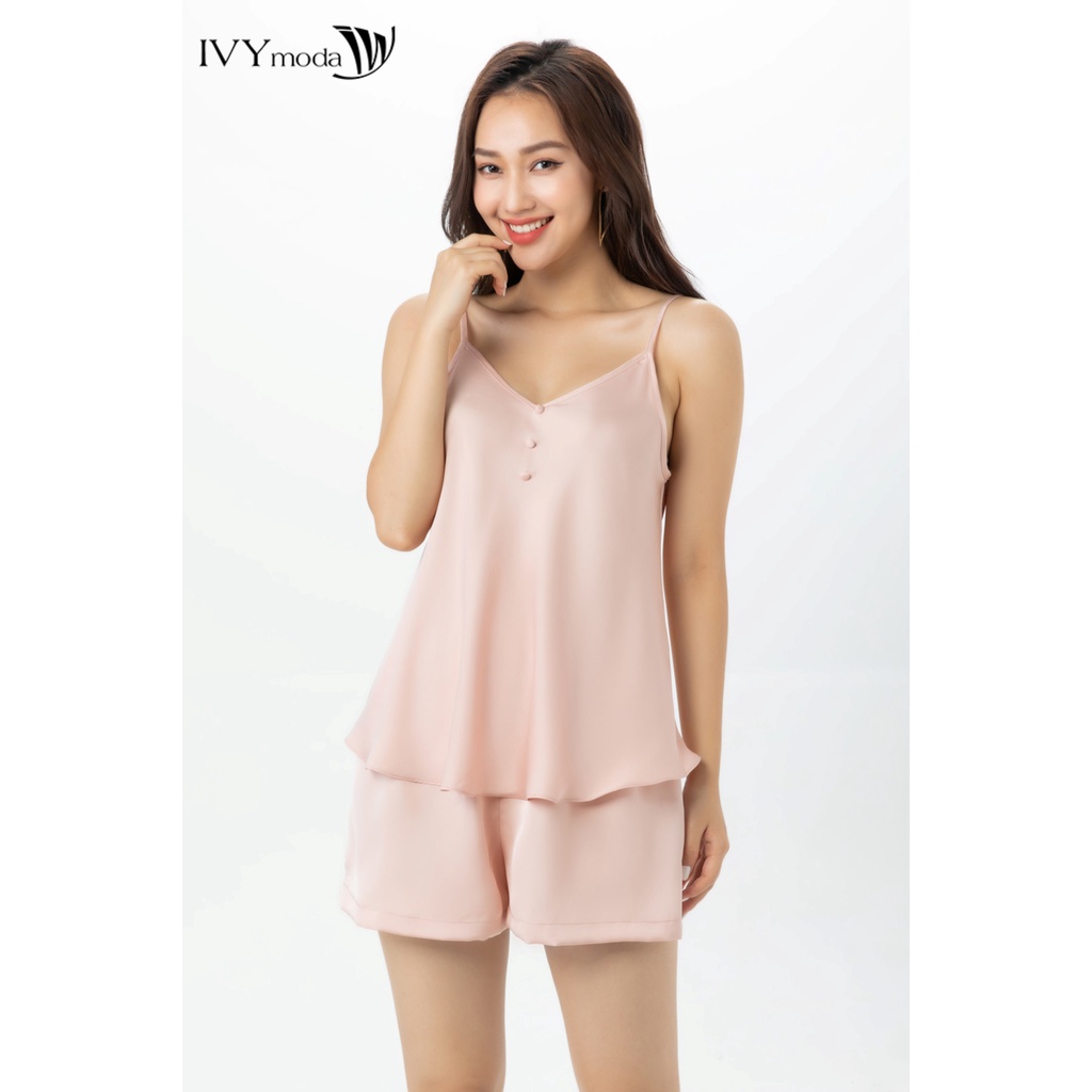 Bộ đồ ngủ 2 dây nữ IVY moda MS 12X1370