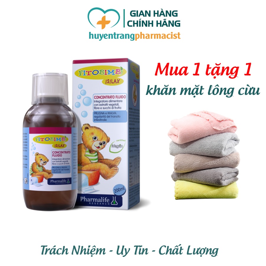 ISILAX BIMBI - Trẻ hết Táo Bón, Mẹ an tâm - Nhập Khẩu Châu Âu
