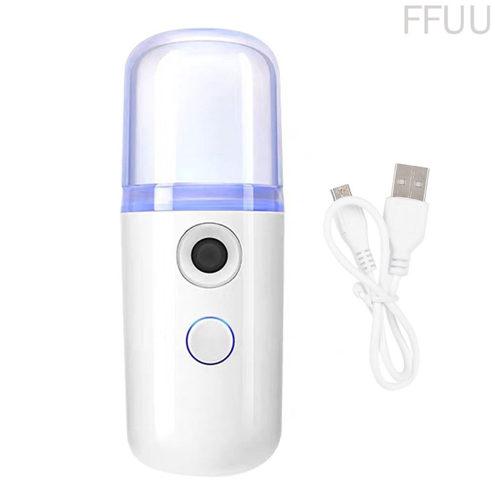 [Hàng mới về] Máy phun sương tạo độ ẩm chăm sóc da mặt sạc lại bằng cáp usb tiện lợi FF86