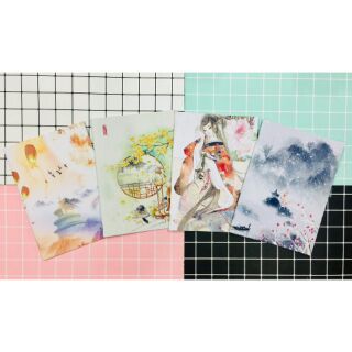 Tập vở viết cổ trang nhiều mẫu (tập vở viết học sinh)
