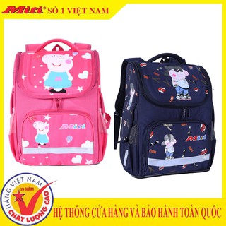 Balo học sinh chống gù lưng  🍎FREE SHIP🍎 Cặp Chống Gù Siêu Nhẹ Nhiều Ngăn Giá Rẻ C11060WM_PIG