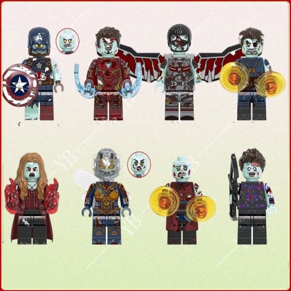 Bộ đồ chơi Lego nhân vật siêu anh hùng Marvel độc đáo Lego Marvel lego avengers Lego Spiderman