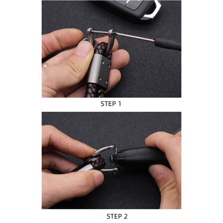 Móc Chìa Khóa Xe Hơi Bằng Hợp Kim Kim Loại Chất Lượng Cao Chống Rơi