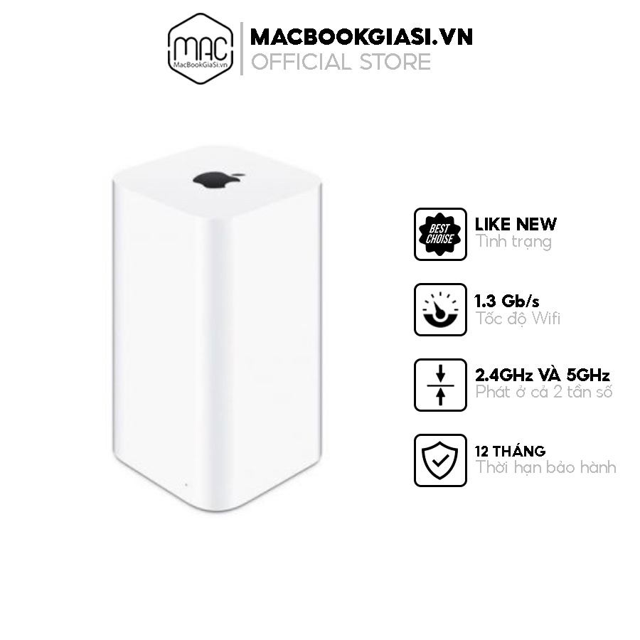Thiết bị phát Wifi Apple Airport Extreme Gen 6 (A1521) - Hàng chính hãng bảo hành 6 tháng